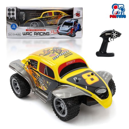 WRC Beetle Yellow Racer – وحش الرالي بلون الخطر